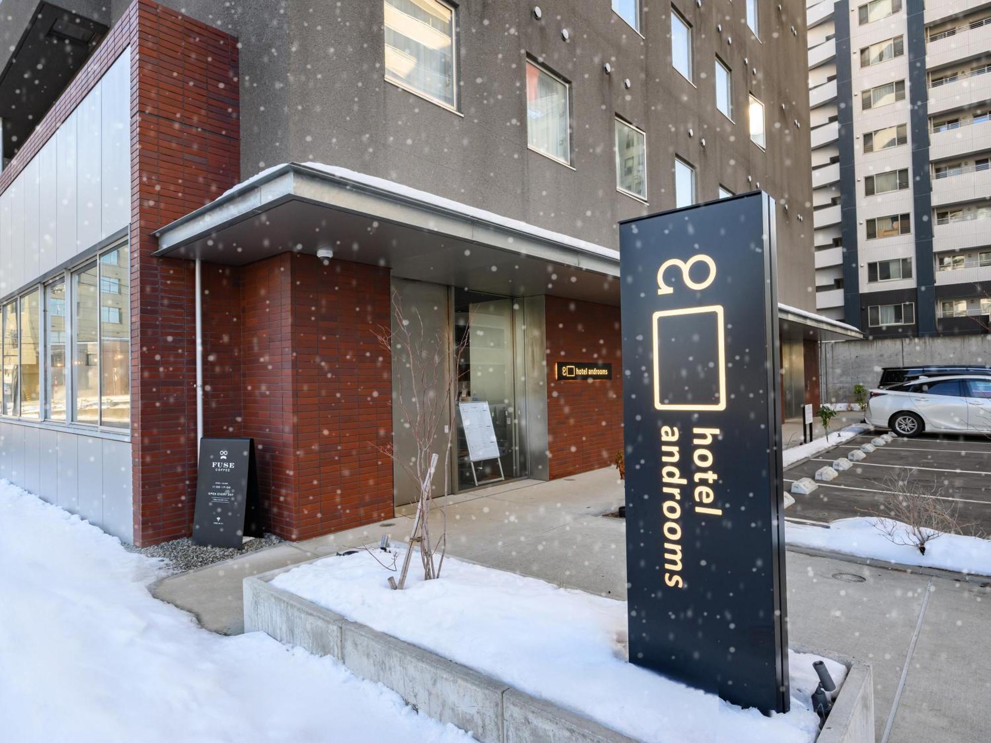 Hotel Androoms Sapporo Susukino Kültér fotó